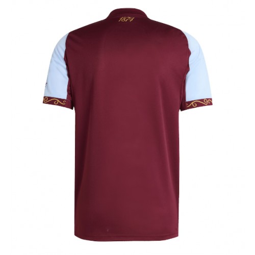 Aston Villa Domácí Dres 2025-26 Krátkým Rukávem Aston Villa Domácí Dres 2025-26 Krátkým Rukávem
