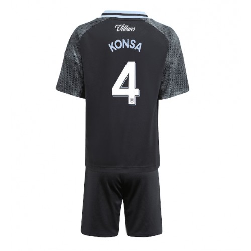 Aston Villa Ezri Konsa #4 Venkovní dres komplet pro Děti 2025-26 Krátkým Rukávem (+ Krátké kalhoty) Aston Villa Ezri Konsa #4 Venkovní dres komplet pro Děti 2025-26 Krátkým Rukávem (+ Krátké kalhoty)