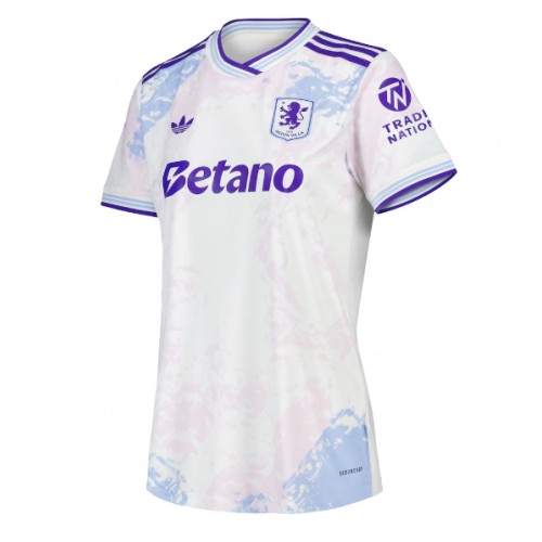 Aston Villa Harvey Elliott #9 Alternativní Dres pro Dámy 2025-26 Krátkým Rukávem Aston Villa Harvey Elliott #9 Alternativní Dres pro Dámy 2025-26 Krátkým Rukávem
