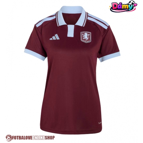 Aston Villa Ian Maatsen #22 Domácí Dres pro Dámy 2026-27 Krátkým Rukávem