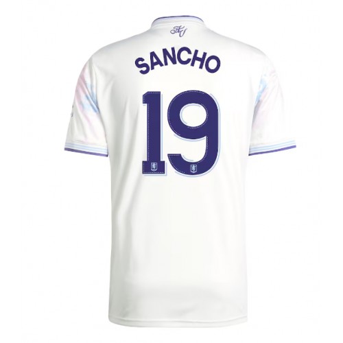 Aston Villa Jadon Sancho #19 Alternativní Dres 2025-26 Krátkým Rukávem Aston Villa Jadon Sancho #19 Alternativní Dres 2025-26 Krátkým Rukávem