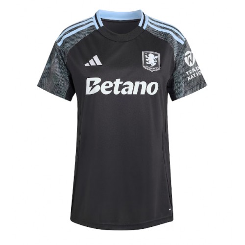 Aston Villa Jadon Sancho #19 Venkovní Dres pro Dámy 2025-26 Krátkým Rukávem Aston Villa Jadon Sancho #19 Venkovní Dres pro Dámy 2025-26 Krátkým Rukávem