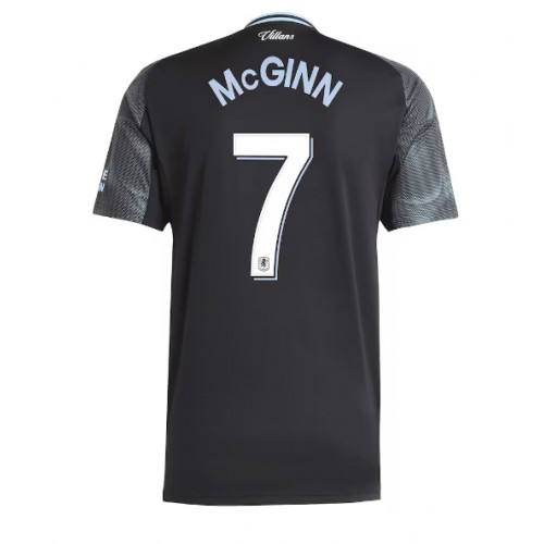 Aston Villa John McGinn #7 Venkovní Dres 2025-26 Krátkým Rukávem Aston Villa John McGinn #7 Venkovní Dres 2025-26 Krátkým Rukávem