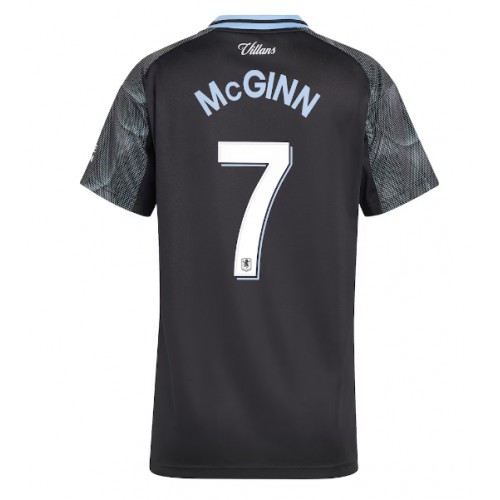 Aston Villa John McGinn #7 Venkovní Dres pro Dámy 2025-26 Krátkým Rukávem Aston Villa John McGinn #7 Venkovní Dres pro Dámy 2025-26 Krátkým Rukávem