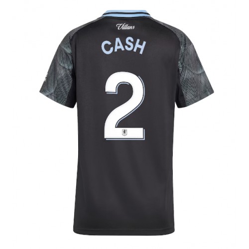 Aston Villa Matty Cash #2 Venkovní Dres pro Dámy 2025-26 Krátkým Rukávem Aston Villa Matty Cash #2 Venkovní Dres pro Dámy 2025-26 Krátkým Rukávem
