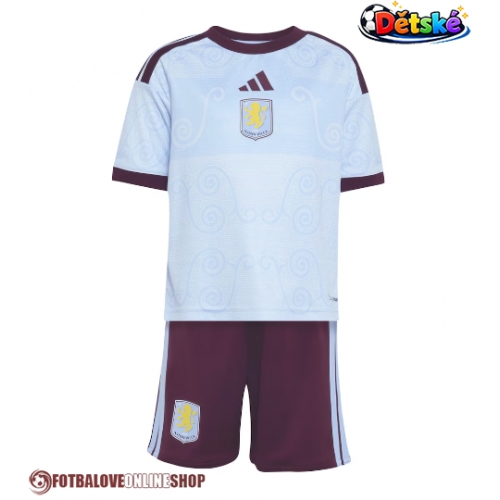 Aston Villa Ollie Watkins #11 Alternativní dres komplet pro Děti 2026-27 Krátkým Rukávem (+ Krátké kalhoty)