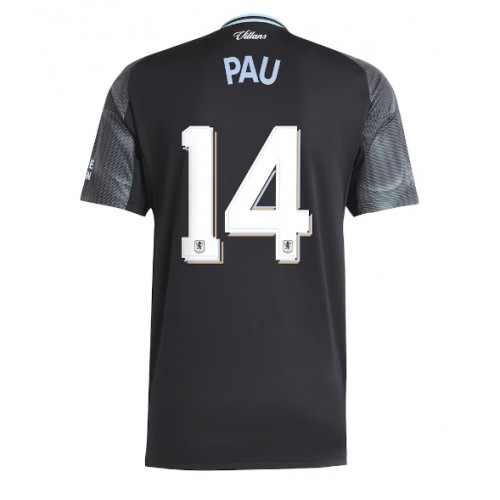 Aston Villa Pau Torres #14 Venkovní Dres 2025-26 Krátkým Rukávem Aston Villa Pau Torres #14 Venkovní Dres 2025-26 Krátkým Rukávem
