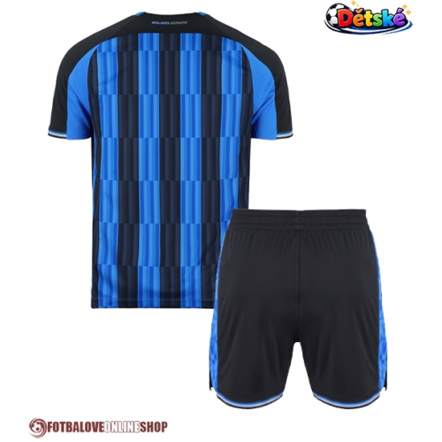 Atalanta Domácí dres komplet pro Děti 2026-27 Krátkým Rukávem (+ Krátké kalhoty)