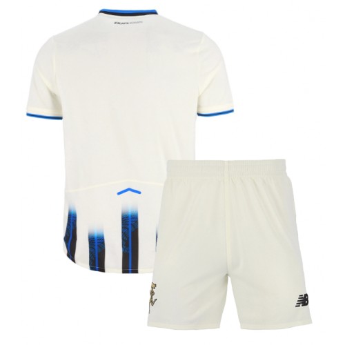 Atalanta Venkovní dres komplet pro Děti 2025-26 Krátkým Rukávem (+ Krátké kalhoty)