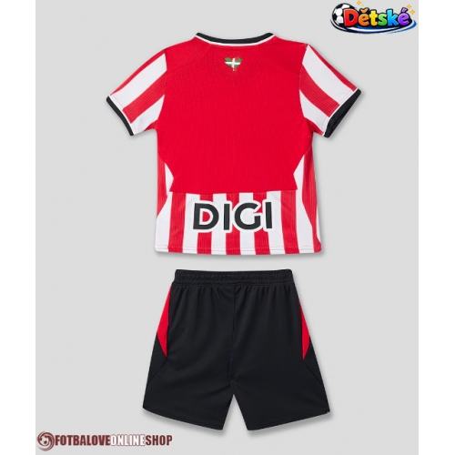 Athletic Bilbao Domácí dres komplet pro Děti 2026-27 Krátkým Rukávem (+ Krátké kalhoty)