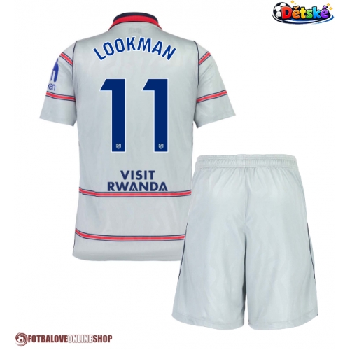Atletico Madrid Ademola Lookman #11 Alternativní dres komplet pro Děti 2026-27 Krátkým Rukávem (+ Krátké kalhoty)