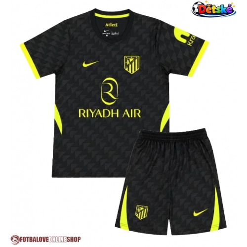 Atletico Madrid Ademola Lookman #11 Venkovní dres komplet pro Děti 2026-27 Krátkým Rukávem (+ Krátké kalhoty)