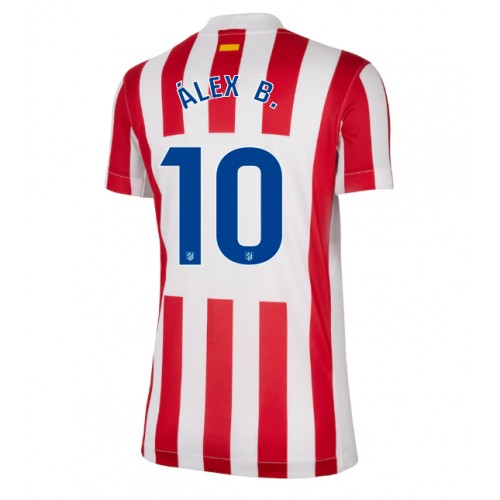 Atletico Madrid Alex Baena #10 Domácí Dres pro Dámy 2025-26 Krátkým Rukávem Atletico Madrid Alex Baena #10 Domácí Dres pro Dámy 2025-26 Krátkým Rukávem