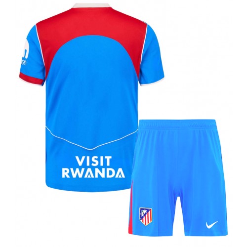 Atletico Madrid Alternativní dres komplet pro Děti 2025-26 Krátkým Rukávem (+ Krátké kalhoty)