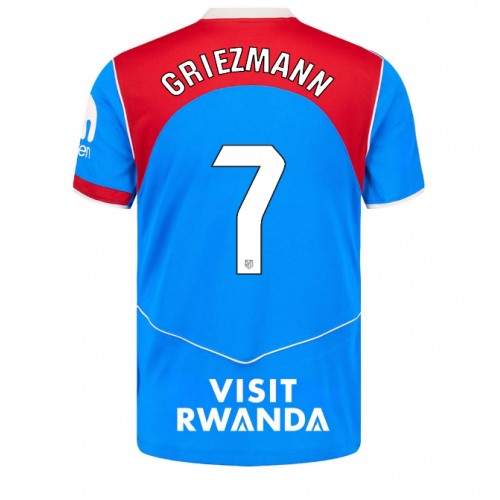Atletico Madrid Antoine Griezmann #7 Alternativní Dres 2025-26 Krátkým Rukávem Atletico Madrid Antoine Griezmann #7 Alternativní Dres 2025-26 Krátkým Rukávem