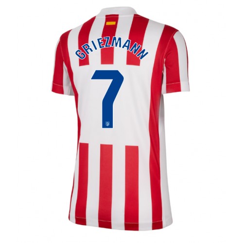 Atletico Madrid Antoine Griezmann #7 Domácí Dres pro Dámy 2025-26 Krátkým Rukávem Atletico Madrid Antoine Griezmann #7 Domácí Dres pro Dámy 2025-26 Krátkým Rukávem