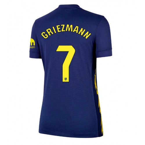 Atletico Madrid Antoine Griezmann #7 Venkovní Dres pro Dámy 2025-26 Krátkým Rukávem Atletico Madrid Antoine Griezmann #7 Venkovní Dres pro Dámy 2025-26 Krátkým Rukávem
