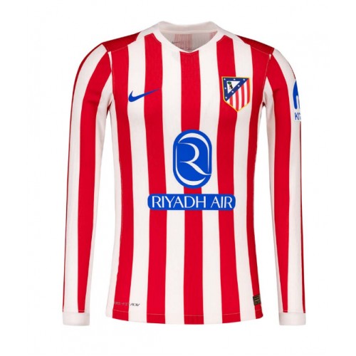 Atletico Madrid Domácí Dres 2025-26 Dlouhým Rukávem Atletico Madrid Domácí Dres 2025-26 Dlouhým Rukávem