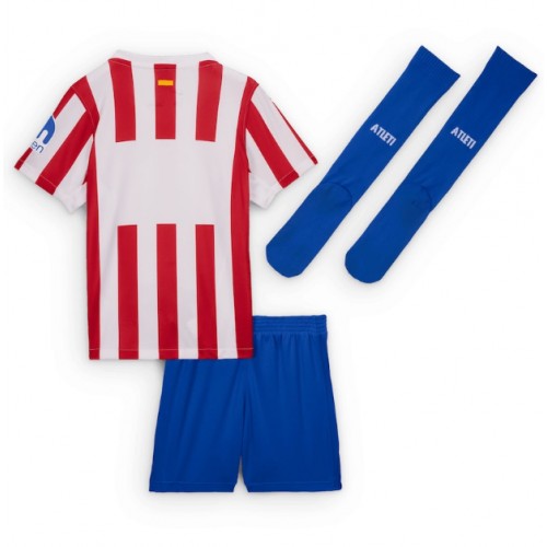 Atletico Madrid Domácí dres komplet pro Děti 2025-26 Krátkým Rukávem (+ Krátké kalhoty) Atletico Madrid Domácí dres komplet pro Děti 2025-26 Krátkým Rukávem (+ Krátké kalhoty)
