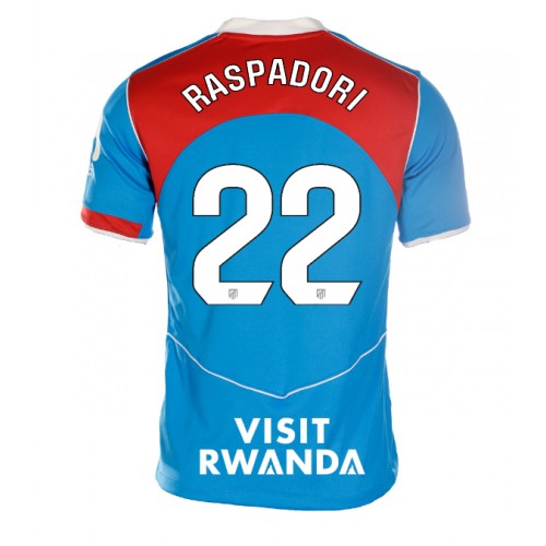 Atletico Madrid Giacomo Raspadori #22 Alternativní Dres pro Dámy 2025-26 Krátkým Rukávem