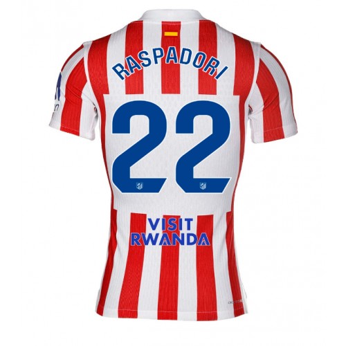 Atletico Madrid Giacomo Raspadori #22 Domácí Dres 2025-26 Krátkým Rukávem Atletico Madrid Giacomo Raspadori #22 Domácí Dres 2025-26 Krátkým Rukávem