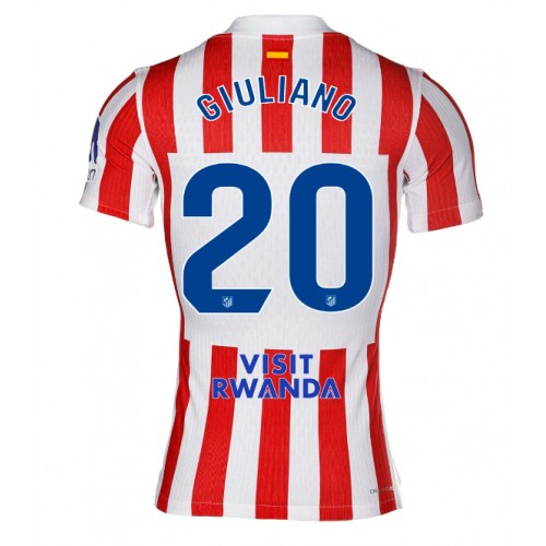 Atletico Madrid Giuliano Simeone #20 Domácí Dres 2025-26 Krátkým Rukávem Atletico Madrid Giuliano Simeone #20 Domácí Dres 2025-26 Krátkým Rukávem