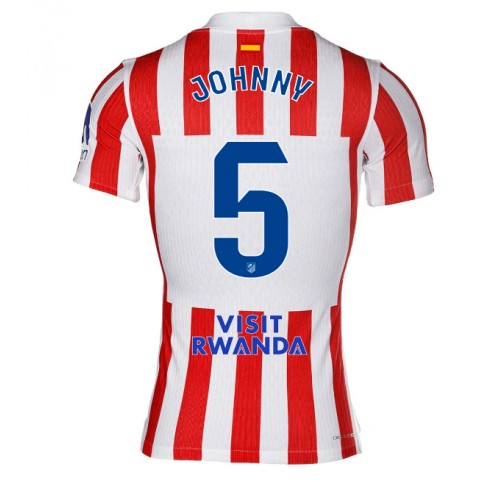 Atletico Madrid Johnny Cardoso #5 Domácí Dres 2025-26 Krátkým Rukávem Atletico Madrid Johnny Cardoso #5 Domácí Dres 2025-26 Krátkým Rukávem