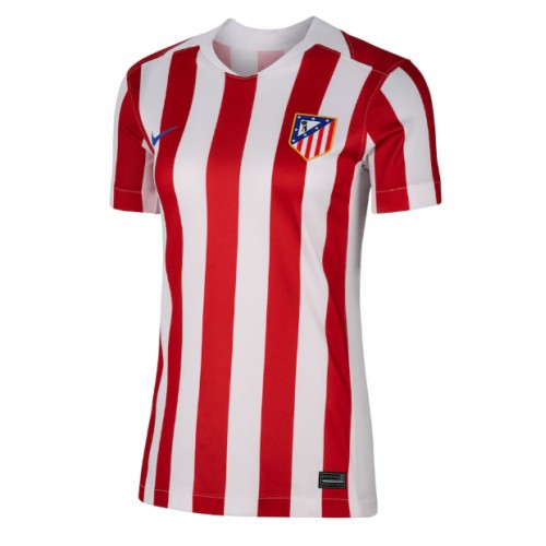 Atletico Madrid Johnny Cardoso #5 Domácí Dres pro Dámy 2025-26 Krátkým Rukávem Atletico Madrid Johnny Cardoso #5 Domácí Dres pro Dámy 2025-26 Krátkým Rukávem