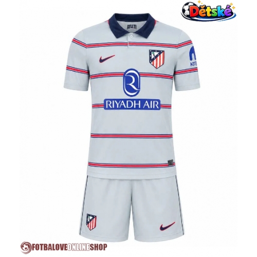 Atletico Madrid Rodrigo Mendoza #4 Alternativní dres komplet pro Děti 2026-27 Krátkým Rukávem (+ Krátké kalhoty)