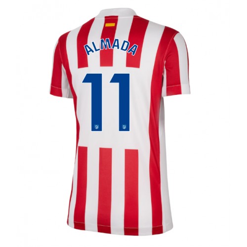 Atletico Madrid Thiago Almada #11 Domácí Dres pro Dámy 2025-26 Krátkým Rukávem Atletico Madrid Thiago Almada #11 Domácí Dres pro Dámy 2025-26 Krátkým Rukávem