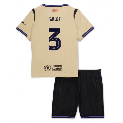 Barcelona Alejandro Balde #3 Venkovní dres komplet pro Děti 2025-26 Krátkým Rukávem (+ Krátké kalhoty) Barcelona Alejandro Balde #3 Venkovní dres komplet pro Děti 2025-26 Krátkým Rukávem (+ Krátké kalhoty)