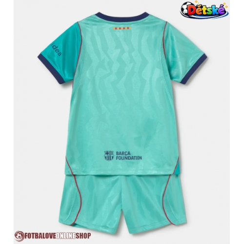 Barcelona Alternativní dres komplet pro Děti 2026-27 Krátkým Rukávem (+ Krátké kalhoty)