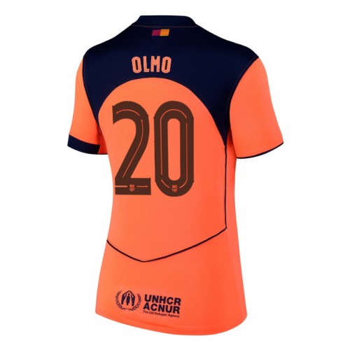 Barcelona Dani Olmo #20 Alternativní Dres pro Dámy 2025-26 Krátkým Rukávem Barcelona Dani Olmo #20 Alternativní Dres pro Dámy 2025-26 Krátkým Rukávem