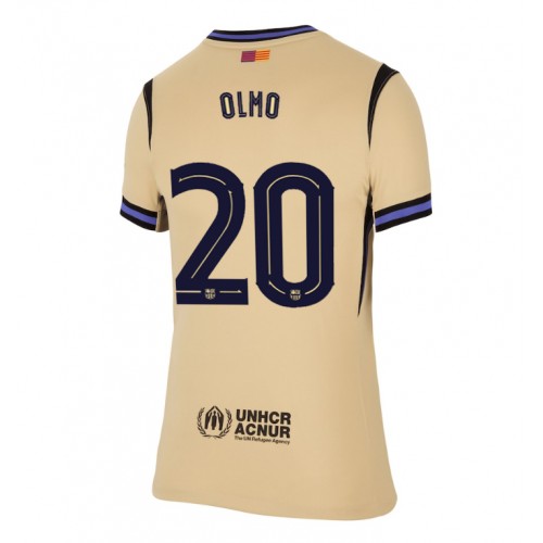 Barcelona Dani Olmo #20 Venkovní Dres pro Dámy 2025-26 Krátkým Rukávem Barcelona Dani Olmo #20 Venkovní Dres pro Dámy 2025-26 Krátkým Rukávem