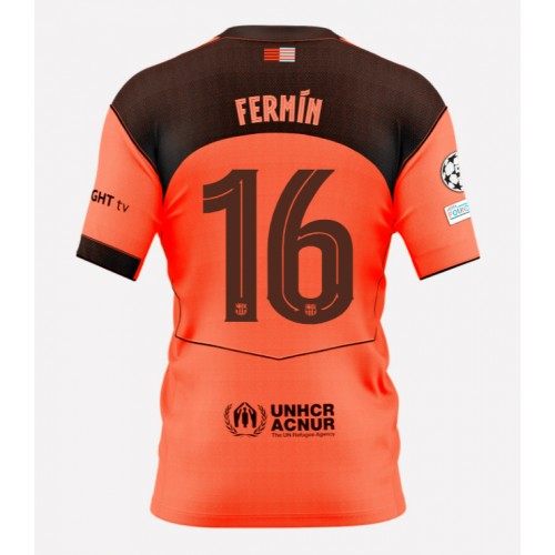 Barcelona Fermin Lopez #16 Alternativní Dres 2025-26 Krátkým Rukávem Barcelona Fermin Lopez #16 Alternativní Dres 2025-26 Krátkým Rukávem