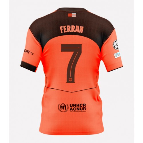 Barcelona Ferran Torres #7 Alternativní Dres 2025-26 Krátkým Rukávem Barcelona Ferran Torres #7 Alternativní Dres 2025-26 Krátkým Rukávem
