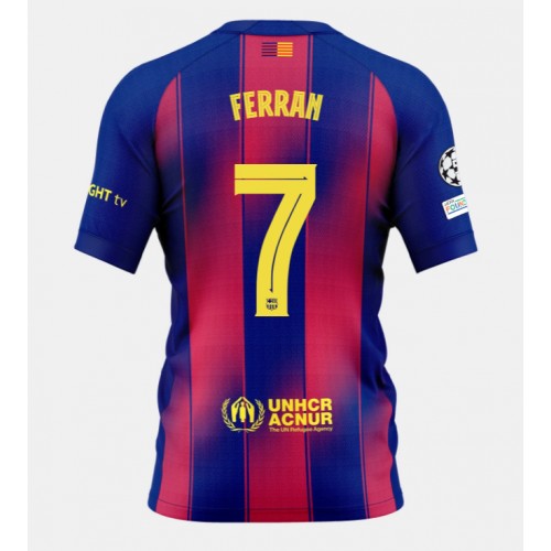 Barcelona Ferran Torres #7 Domácí Dres 2025-26 Krátkým Rukávem Barcelona Ferran Torres #7 Domácí Dres 2025-26 Krátkým Rukávem