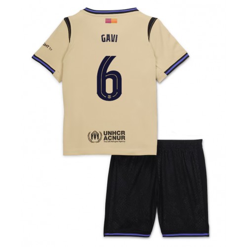 Barcelona Paez Gavi #6 Venkovní dres komplet pro Děti 2025-26 Krátkým Rukávem (+ Krátké kalhoty) Barcelona Paez Gavi #6 Venkovní dres komplet pro Děti 2025-26 Krátkým Rukávem (+ Krátké kalhoty)