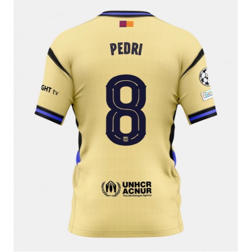 Barcelona Pedri Gonzalez #8 Venkovní Dres 2025-26 Krátkým Rukávem Barcelona Pedri Gonzalez #8 Venkovní Dres 2025-26 Krátkým Rukávem