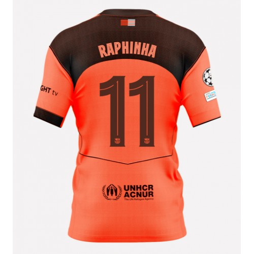 Barcelona Raphinha Belloli #11 Alternativní Dres 2025-26 Krátkým Rukávem Barcelona Raphinha Belloli #11 Alternativní Dres 2025-26 Krátkým Rukávem
