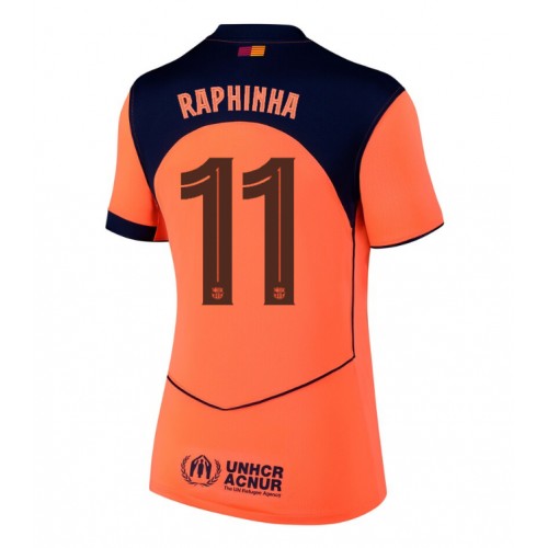 Barcelona Raphinha Belloli #11 Alternativní Dres pro Dámy 2025-26 Krátkým Rukávem Barcelona Raphinha Belloli #11 Alternativní Dres pro Dámy 2025-26 Krátkým Rukávem