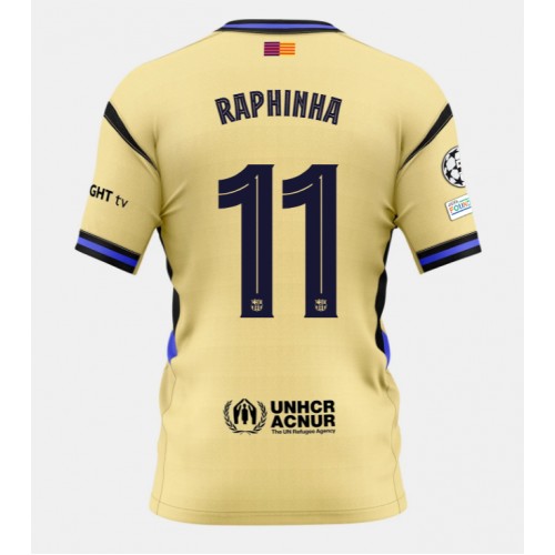Barcelona Raphinha Belloli #11 Venkovní Dres 2025-26 Krátkým Rukávem Barcelona Raphinha Belloli #11 Venkovní Dres 2025-26 Krátkým Rukávem