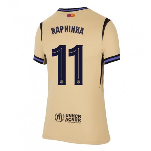 Barcelona Raphinha Belloli #11 Venkovní Dres pro Dámy 2025-26 Krátkým Rukávem Barcelona Raphinha Belloli #11 Venkovní Dres pro Dámy 2025-26 Krátkým Rukávem