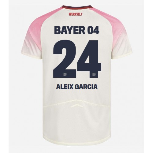 Bayer Leverkusen Aleix Garcia #24 Venkovní Dres 2025-26 Krátkým Rukávem Bayer Leverkusen Aleix Garcia #24 Venkovní Dres 2025-26 Krátkým Rukávem
