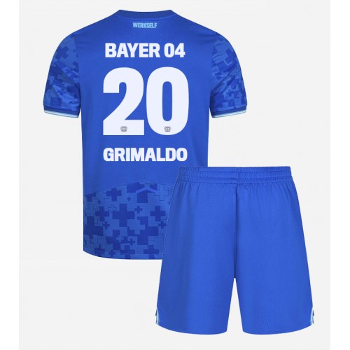 Bayer Leverkusen Alejandro Grimaldo #20 Alternativní dres komplet pro Děti 2025-26 Krátkým Rukávem (+ Krátké kalhoty) Bayer Leverkusen Alejandro Grimaldo #20 Alternativní dres komplet pro Děti 2025-26 Krátkým Rukávem (+ Krátké kalhoty)