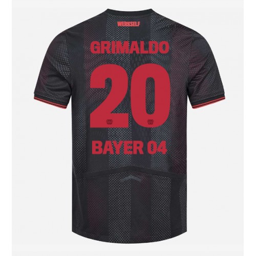 Bayer Leverkusen Alejandro Grimaldo #20 Domácí Dres 2025-26 Krátkým Rukávem Bayer Leverkusen Alejandro Grimaldo #20 Domácí Dres 2025-26 Krátkým Rukávem