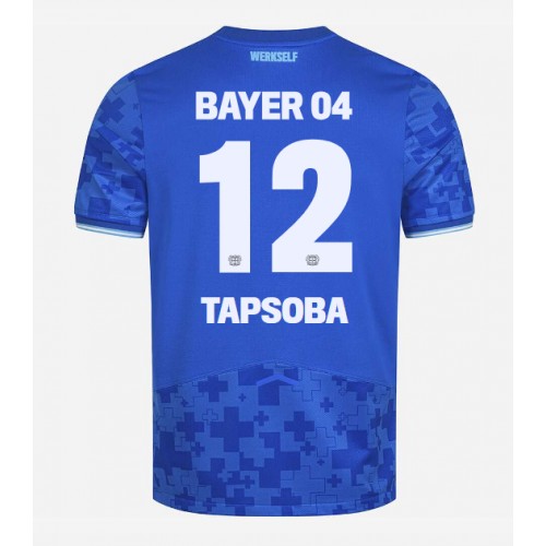 Bayer Leverkusen Edmond Tapsoba #12 Alternativní Dres 2025-26 Krátkým Rukávem Bayer Leverkusen Edmond Tapsoba #12 Alternativní Dres 2025-26 Krátkým Rukávem