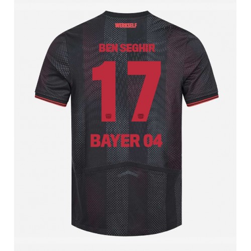 Bayer Leverkusen Eliesse Ben Seghir #17 Domácí Dres 2025-26 Krátkým Rukávem Bayer Leverkusen Eliesse Ben Seghir #17 Domácí Dres 2025-26 Krátkým Rukávem