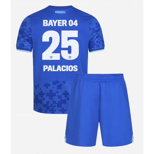 Bayer Leverkusen Exequiel Palacios #25 Alternativní dres komplet pro Děti 2025-26 Krátkým Rukávem (+ Krátké kalhoty) Bayer Leverkusen Exequiel Palacios #25 Alternativní dres komplet pro Děti 2025-26 Krátkým Rukávem (+ Krátké kalhoty)
