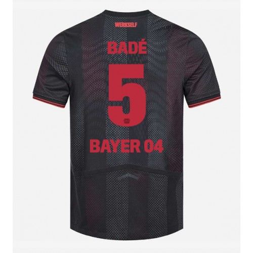 Bayer Leverkusen Loic Bade #5 Domácí Dres 2025-26 Krátkým Rukávem Bayer Leverkusen Loic Bade #5 Domácí Dres 2025-26 Krátkým Rukávem